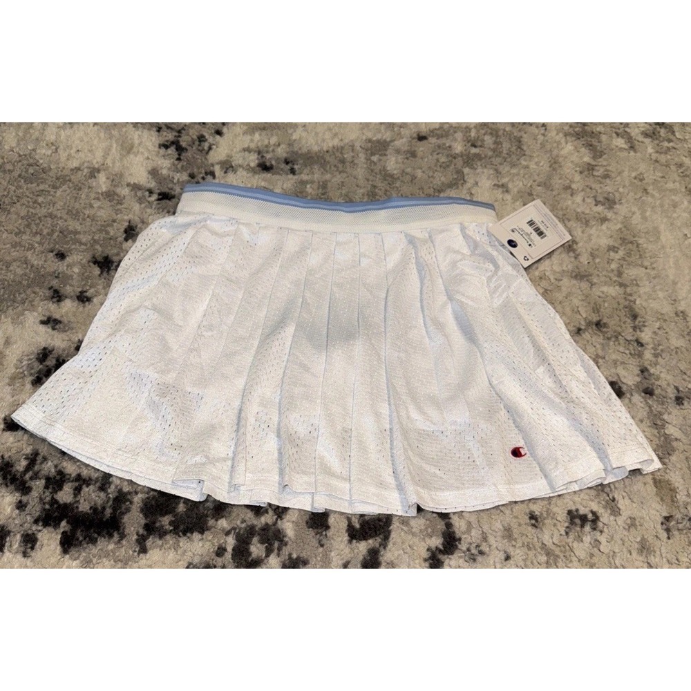 C9 Champion Youth girls White Mesh tennis skirt skort Sz Large 14 New